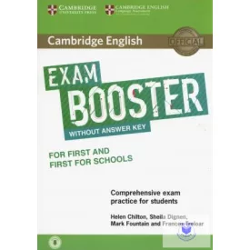   Cambridge English Exam Booster for First and First for Schools without Answer