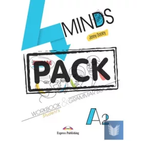   4 MINDS A2 WORKBOOK & GRAMMAR BOOK STUDENT'S (WITH DIGIBOOK APP.)