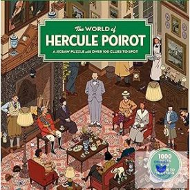 The World of Hercule Poirot: 1000 Piece Jigsaw Puzzle
