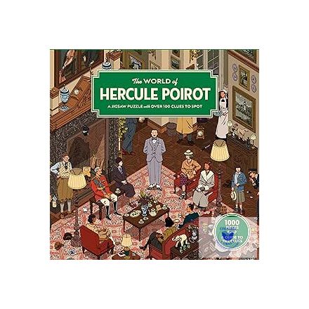 The World of Hercule Poirot: 1000 Piece Jigsaw Puzzle