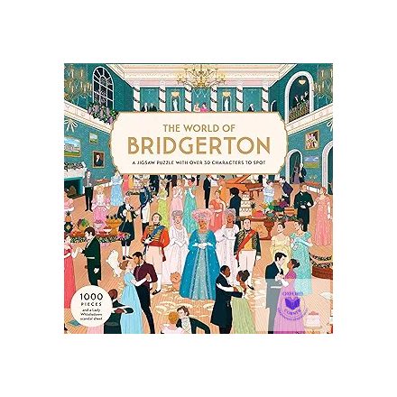The World of Bridgerton: 1000 Piece Jigsaw Puzzle with over 30 characters to spo