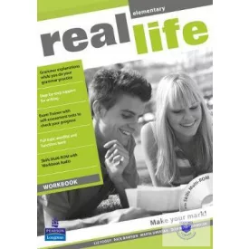 Enyhén sérült - Real Life Elementary Workbook Multi-Rom