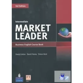   Market Leader - Third Edition - Intermediate Course Book with DVD-ROM