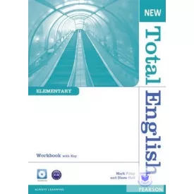 New Total English Elementary Workbook With Key Audio CD