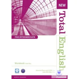   New Total English Pre-Intermediate Workbook With Key Audio CD