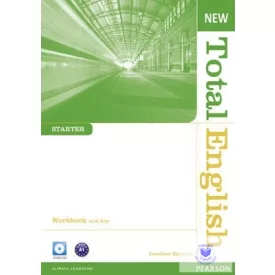 New Total English Starter Workbook With Key Audio CD