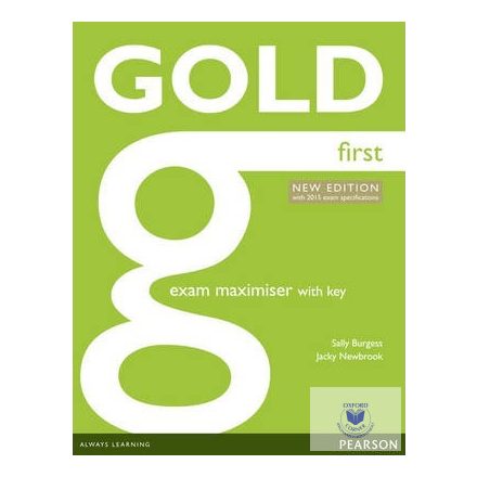 Gold First Exam Maxim Könyvkiadóiser Online Audio Key Third Edition