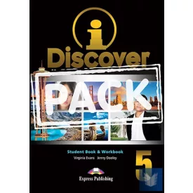 i-DISCOVER 5 STUDENT'S BOOK & WORKBOOK WITH DIGIBOOKS