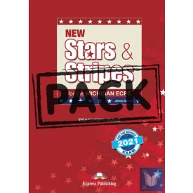   NEW STARS & STRIPES MICHIGAN ECPE  for the Revised 2021 Exam TEACHER'S BOOK