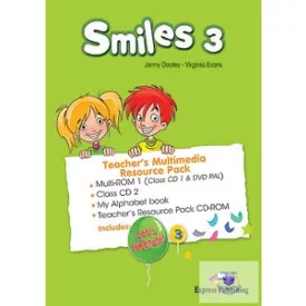   SMILES 3(PAL) TEACHER'S MULTIMEDIA RESOURCE PACK(SET OF 4) (INTERNATIONAL)