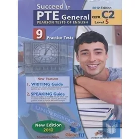   Succeed in PTE Level C2 9 Complete Practice Tests Self-Study Edition