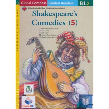 Shakespeare's Comedies  with MP3 Audio CD- Global ELT Readers Level B1.2