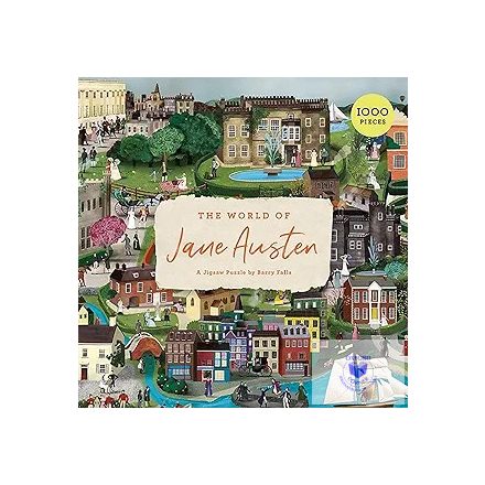 The World of Jane Austen: 1000 Piece Jigsaw Puzzle