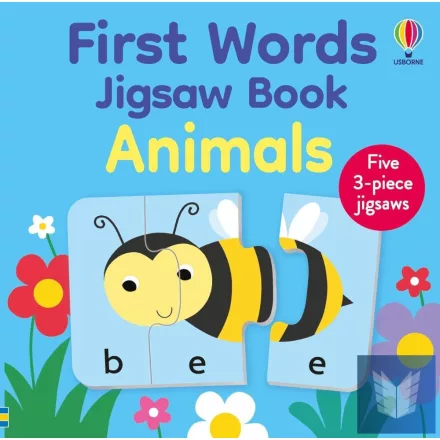 First Words Jigsaw Book: Animals