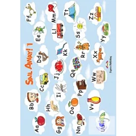 SAIL AWAY! 1 ALPHABET POSTER