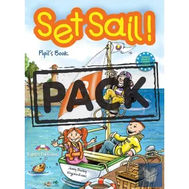   SET SAIL! 3 PUPIL'S PACK WITH CD & ALPHABET BOOK (INTERNATIONAL)