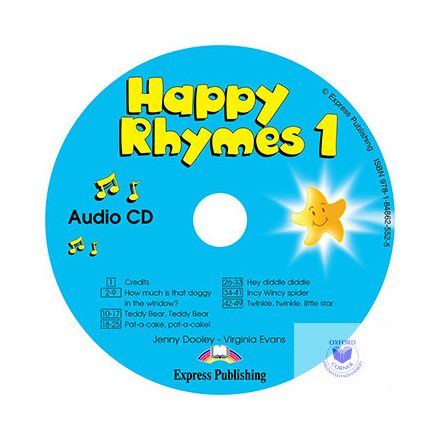 Happy Rhymes 1 Audio CD (International)