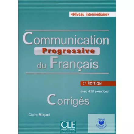 Communication Progressive Du Francais Inter. 450 Ex. Corrigé