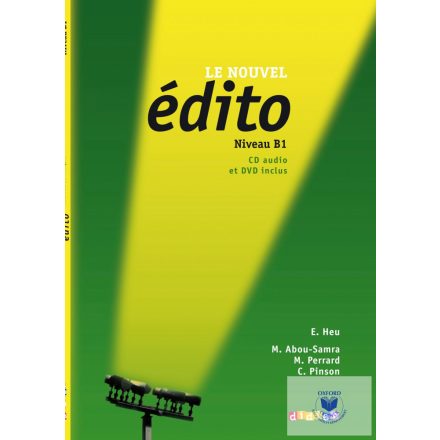 Le Nouvel Edito B1 - Livre CD DVD-ROM