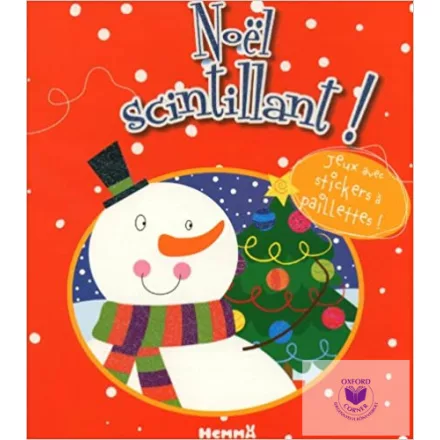 Noel Scintillant - Jeux Avec Stickers A Apaillettes