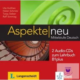   Aspekte neu B1 plus Mittelstufe Deutsch - 2 Audio-CDs zum Lehrbuch
