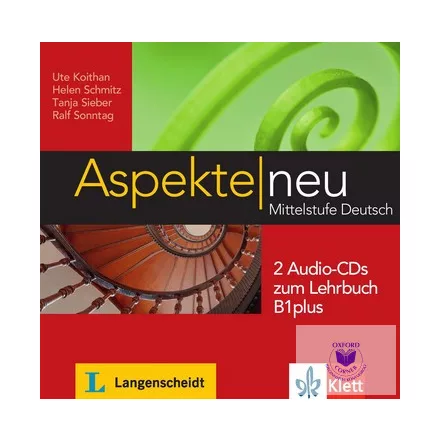 Aspekte neu B1 plus Mittelstufe Deutsch - 2 Audio-CDs zum Lehrbuch