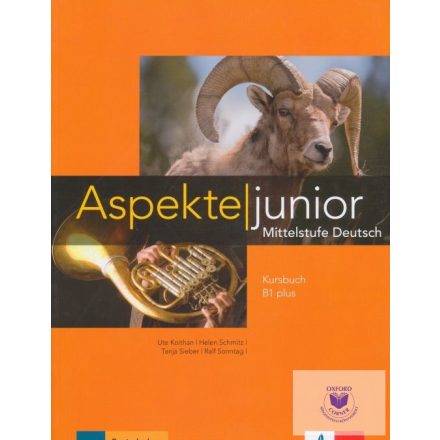 Aspekte junior Mittelstufe Deutsch B1 plus Kursbuch mit Audio-Dateien