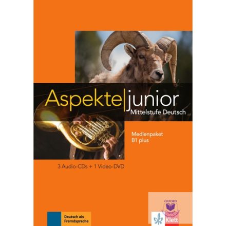 Aspekte junior B1 plus Medienpaket (3 Audio-CDs + Video-DVD)