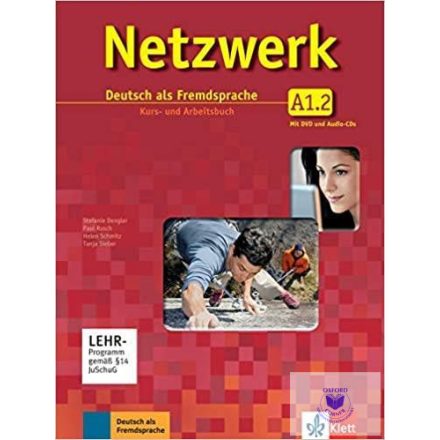 NETZWERK A1.2 KURS- ARBEITSBUCH MIT 2 AUDIO-CDS +DVD