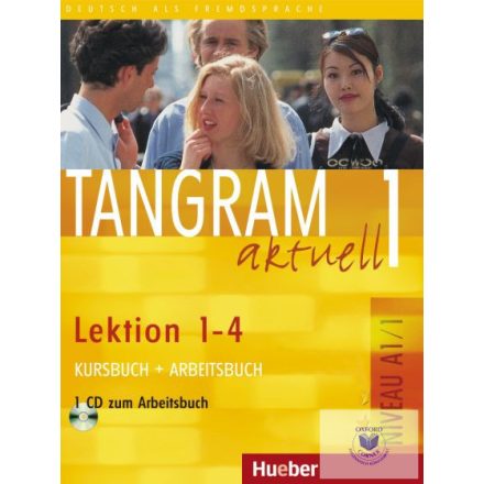 Tangram Aktuell 1 Lektion 1-4 Kursbuch +Arbeitsbuch Mit Audio CD