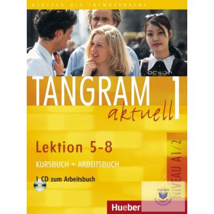 Tangram Aktuell 1 L.5-8 Kursbuch+Arbeitsbuch Mit Audio-CD