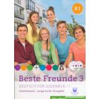 Beste Freunde 3 - Deutsch für Jugendliche - Arbeitsbuch mit Audio CD