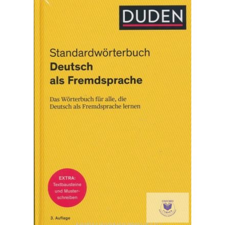 Duden Standardwörterbuch: Das Wörterbuch Für Alle, Die Deutsch Als Fremdsprache