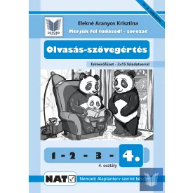   Mérjük fel tudásod! - Olvasás-szövegértés felmérőfüzet 4. osztály