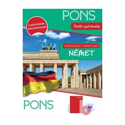 PONS Megszólalni Egy Hónap Alatt - Német (Könyv CD) Új