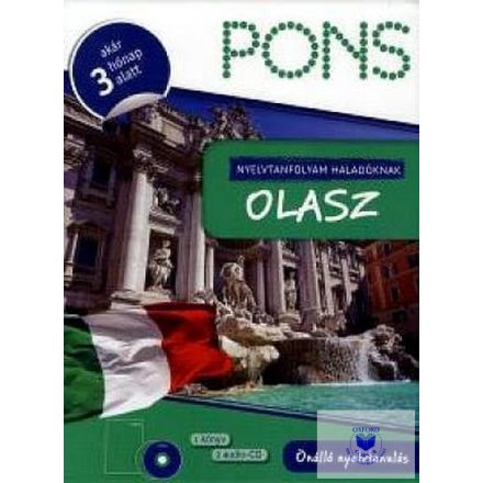 Pons Nyelvtanfolyam Haladóknak - Olasz (2 Audio CD)