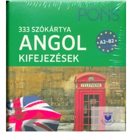 PONS 333 szókártya angol kifejezések A2-B2