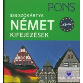 Pons szókártyák német kifejezések 333 szó A2-B1