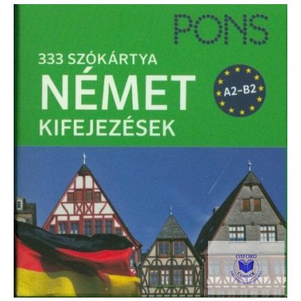 Pons szókártyák német kifejezések 333 szó A2-B1