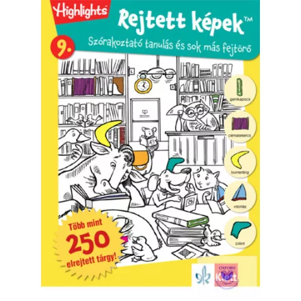 Rejtett képek 9. - Szórakoztató tanulás és sok más fejtörő