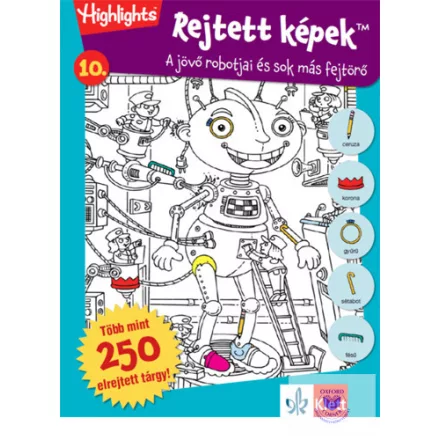 Rejtett képek 10. - A jövő robotjai és sok más fejtörő