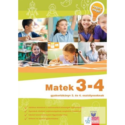 Matek 3-4 - Gyakorlókönyv 3. és 4. osztályosoknak - Jegyre megy!
