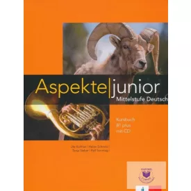 Aspekte junior B1 plus Kursbuch + Audio MP3 CD