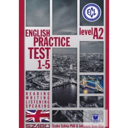 ECL English Practice Test 1-5 Level A2 - Letölthető MP3