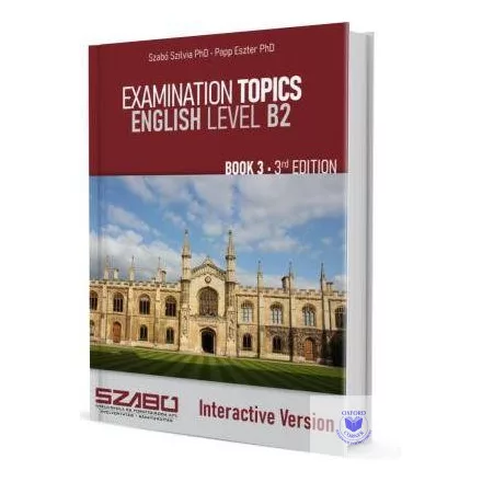 Examination Topics English Level B2 Book 3 - 3Rd Edition Interactive Version