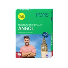  PONS Megszólalni 1 hónap alatt Angol (online letölthető hanganyag + extra)