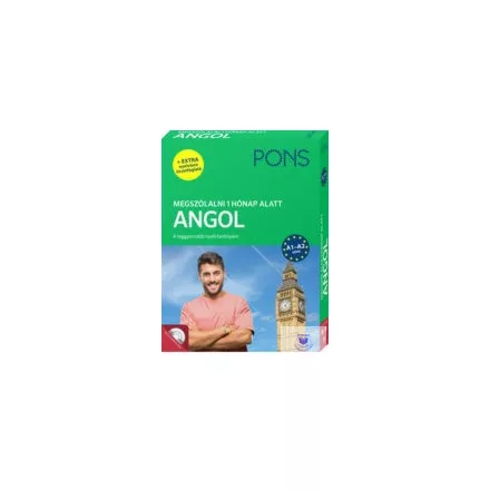 PONS Megszólalni 1 hónap alatt Angol (online letölthető hanganyag + extra)