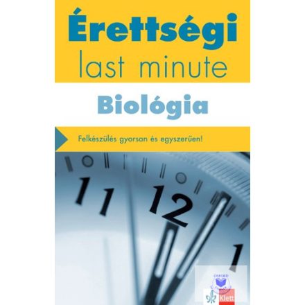 Érettségi - Last minute - Biológia