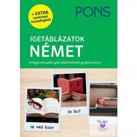PONS Igetáblázatok Német (+ extra nyelvtani összefoglaló)