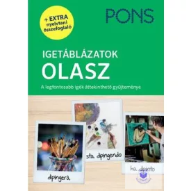   Pons Igetáblázatok Olasz- Új Extra Nyelvtani Összefoglaló